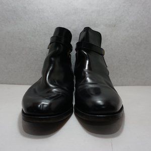 Royal Tweed Leather Boots